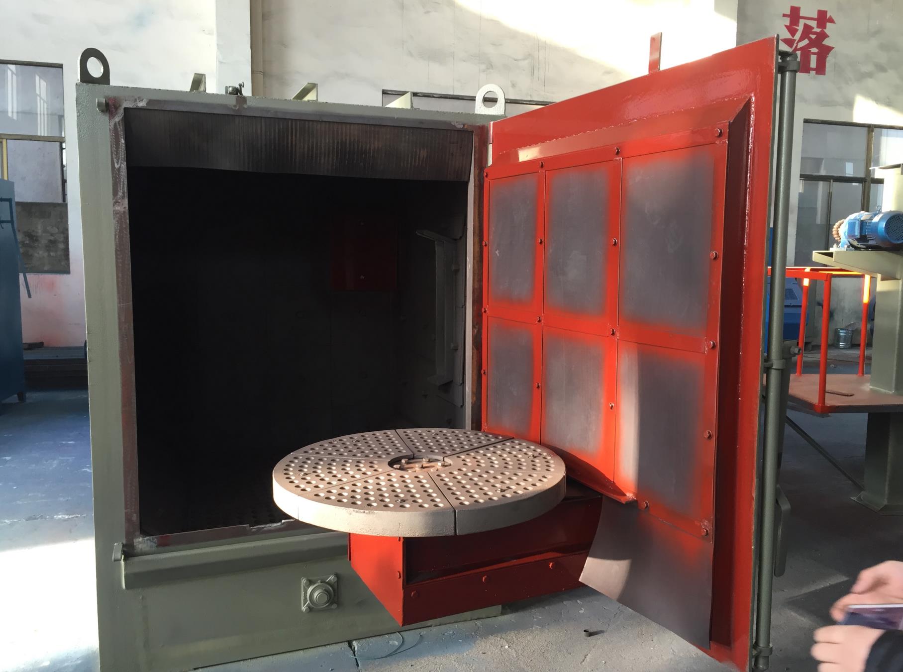 江蘇拋丸機(jī)除銹設(shè)備 吊鉤式拋丸機(jī)的內(nèi)部結(jié)構(gòu)由什么組成的?