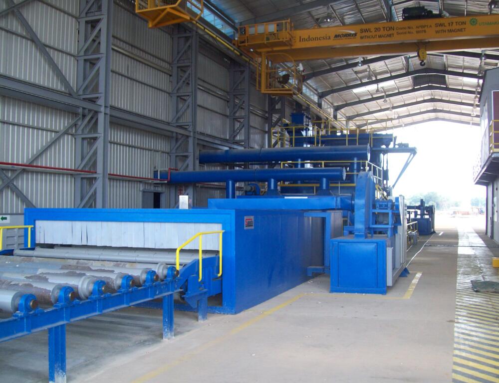 江蘇拋丸機(jī)除銹設(shè)備 2 鋼板預(yù)處理線(xiàn) 2